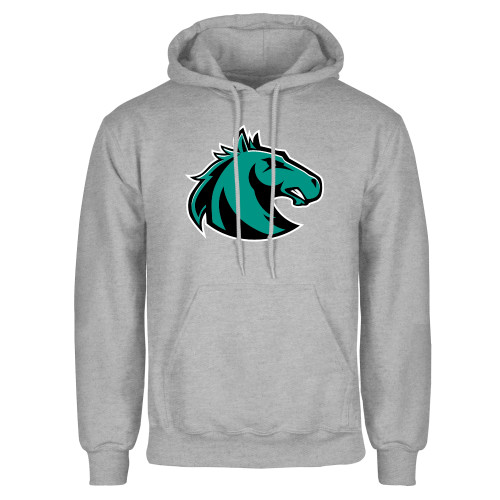  Grey Fleece Hoodie - Athletic Palomino