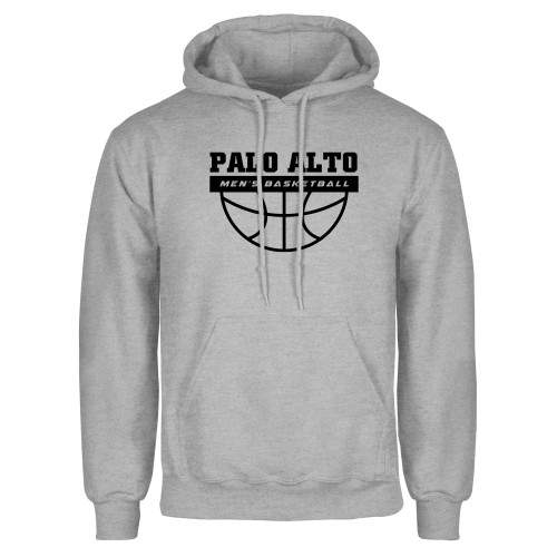  Grey Fleece Hoodie - Palo Alto Mens Basketball