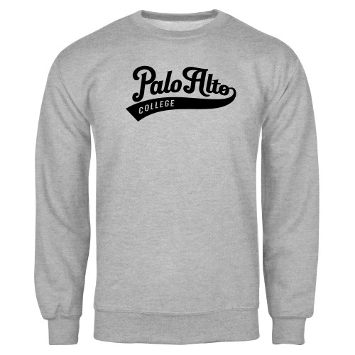  Grey Fleece Crew - Palo Alto College Script