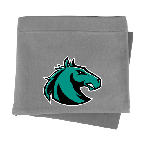 Palo Alto College Grey Sweatshirt Blanket