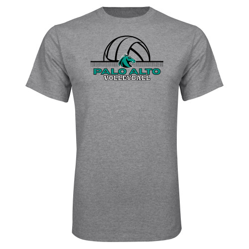  Grey T Shirt - Palo Alto College Volleyball