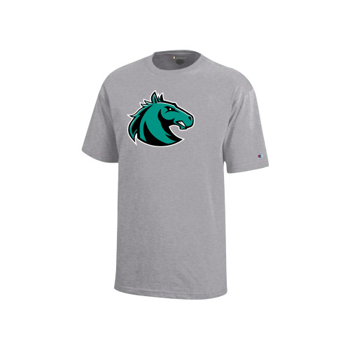  Champion Youth Grey Short Sleeve Tee - Athletic Palomino
