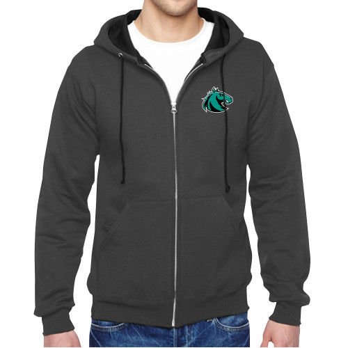 Main Image for  Charcoal Fleece Full Zip Hoodie