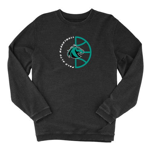  Boxercraft Womens Black Corded Crew - ADDITIONAL ARTWORK