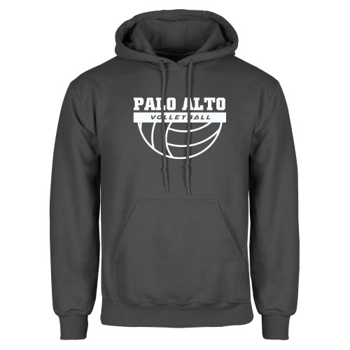 Charcoal Fleece Hoodie - Palo Alto Volleyball