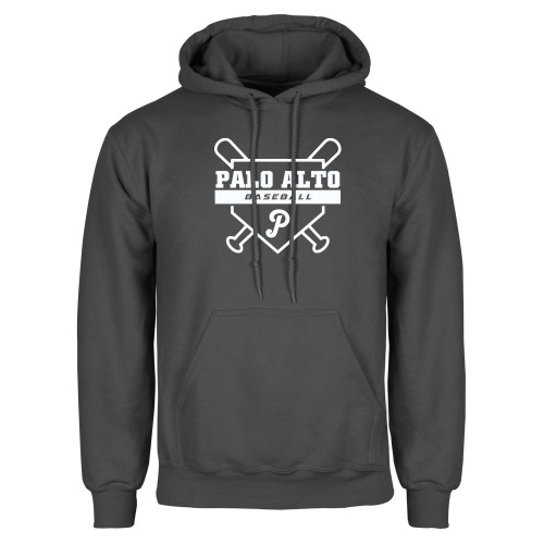  Charcoal Fleece Hoodie - Palo Alto Baseball