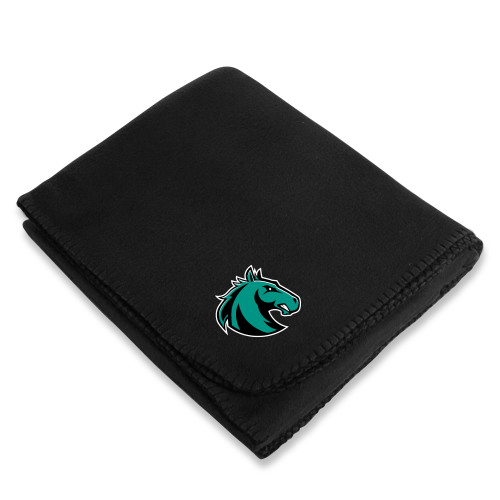 Black Arctic Fleece Blanket - Athletic Palomino