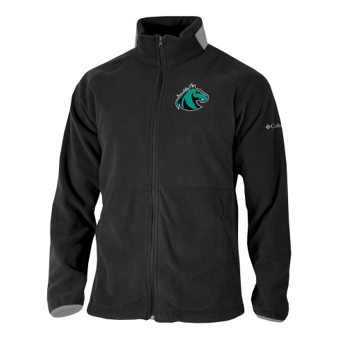  Columbia Black Everest Ridge Fleece Full Zip Jacket - Athletic Palomino