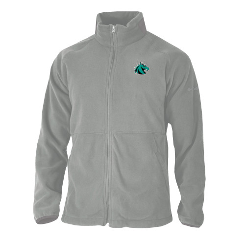  Columbia Grey Everest Ridge Fleece Full Zip Jacket - Athletic Palomino