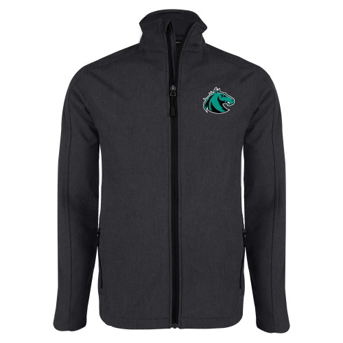  Charcoal Heather Softshell Jacket - Athletic Palomino