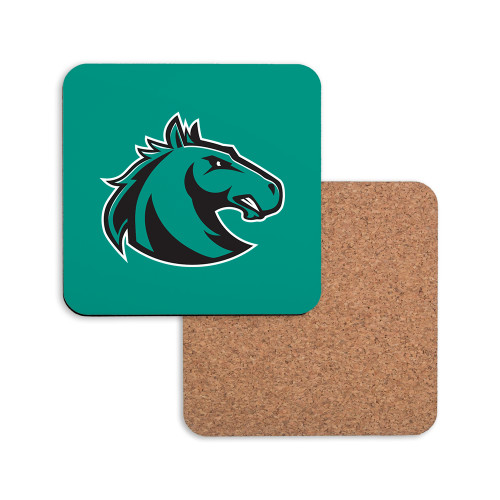  Hardboard Coaster w/Cork Backing - Athletic Palomino