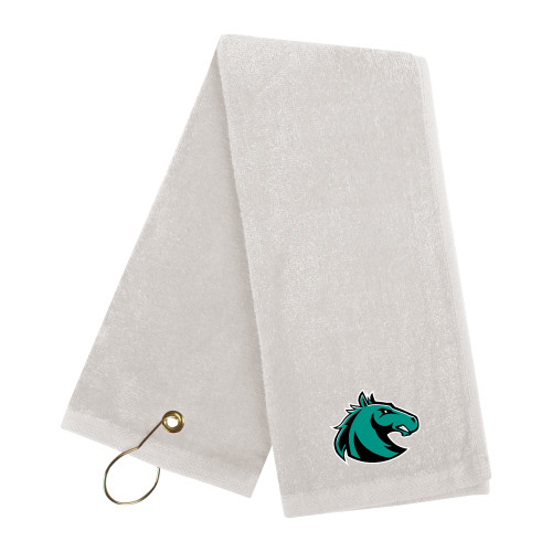  White Golf Towel - Athletic Palomino
