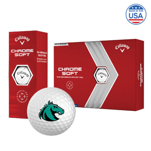 Callaway Chrome Soft Golf Balls 12/pkg - Athletic Palomino