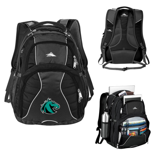  High Sierra Black Swerve Computer Backpack - Athletic Palomino