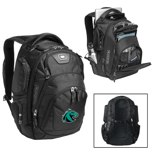  OGIO Black Stratagem Backpack - Athletic Palomino