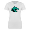 Thumbnail image for  Next Level Womens White Boyfriend Tee