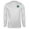 Thumbnail image for  White Performance Long Sleeve Shirt