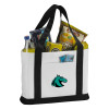 Thumbnail image for  Contender White/Black Canvas Tote