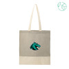 Thumbnail image for  Split Recycled Grey Cotton Twill Convention Tote