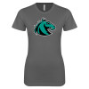 Thumbnail image for  Next Level Womens Charcoal Boyfriend Tee