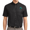 Thumbnail image for  Black Twill Button Down Short Sleeve