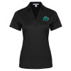 Thumbnail image for  Womens Black Performance Fine Jacquard Polo