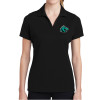 Thumbnail image for  Womens Black Dry Mesh Polo
