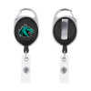 Thumbnail image for  Black Oval Retractable Badge Holder w/Clip