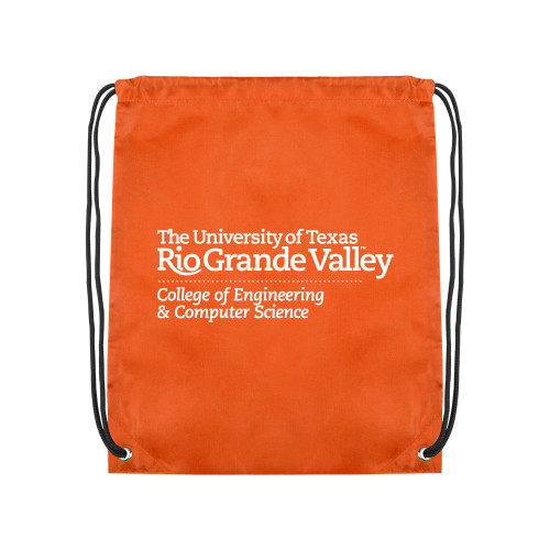  Orange Drawstring Backpack - UTRGV - College of Engineering and Computer Science