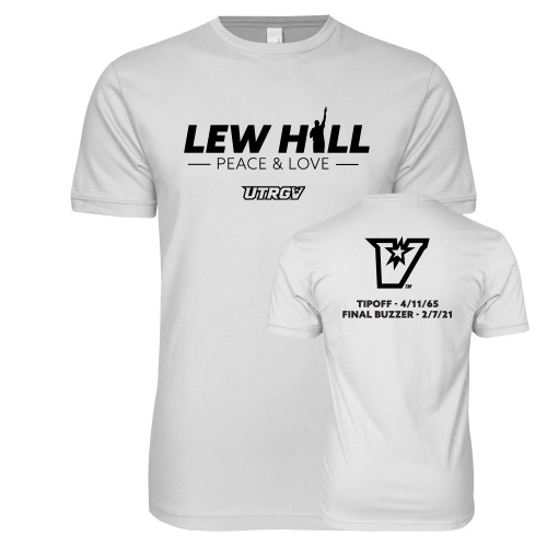  Next Level White SoftStyle T Shirt - Lew Hill Memorial Shirt Front