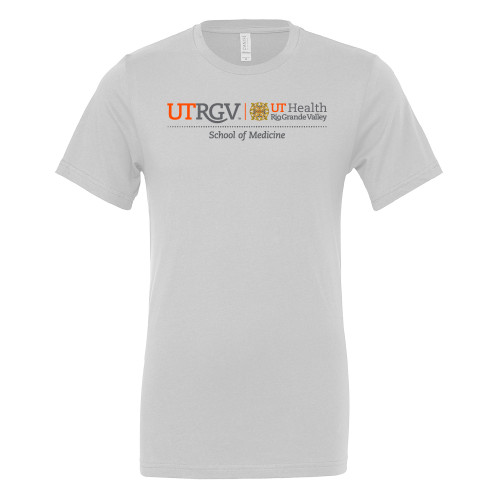  Bella + Canvas White Jersey Cotton T Shirt - UTRGV - School of Medicine