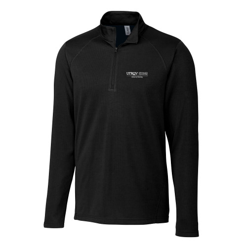  C&B Black Clique Ice Pique Half Zip - UTRGV - School of Nursing