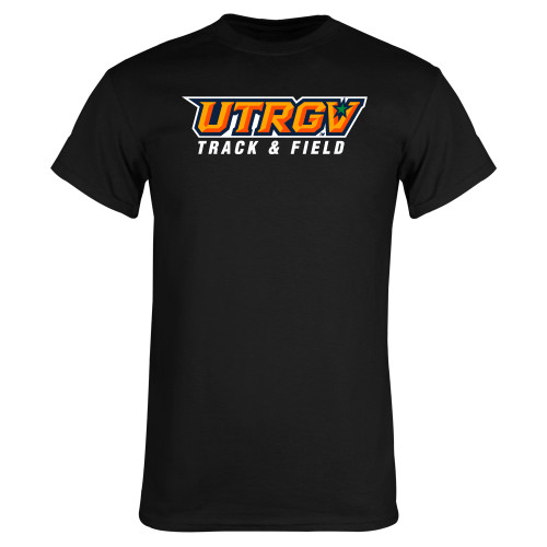  Black T Shirt - Track and Field