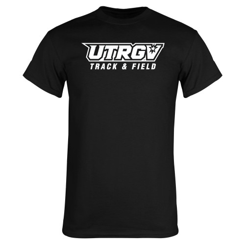 Black T Shirt - Track and Field
