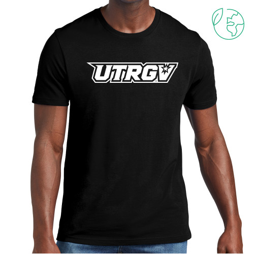  Allmade Black Organic Cotton Tee - UTRGV Primary Logo