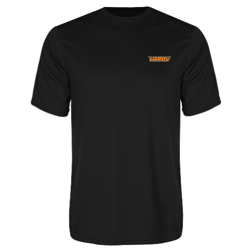  Black Performance Tee - UTRGV Primary Logo