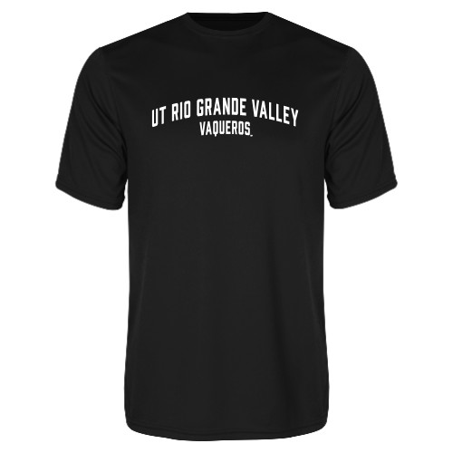  Black Performance Tee - Collegiate Design
