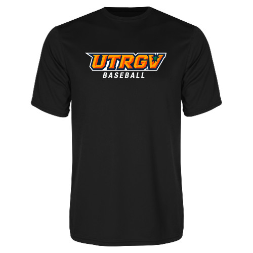  Black Performance Tee - Baseball