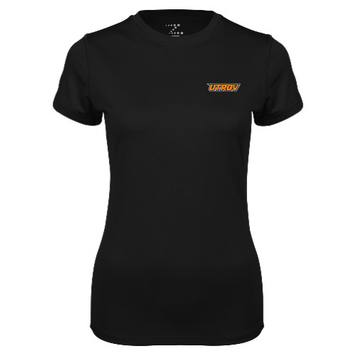  Womens Black Performance Tee - UTRGV Primary Logo
