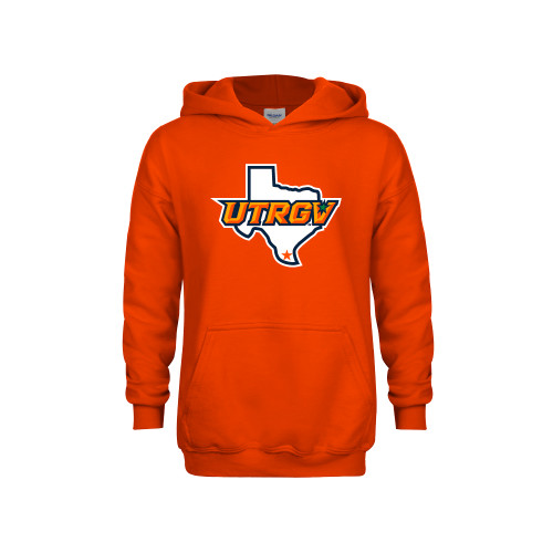  Youth Orange Fleece Hoodie - UTRGV Texas