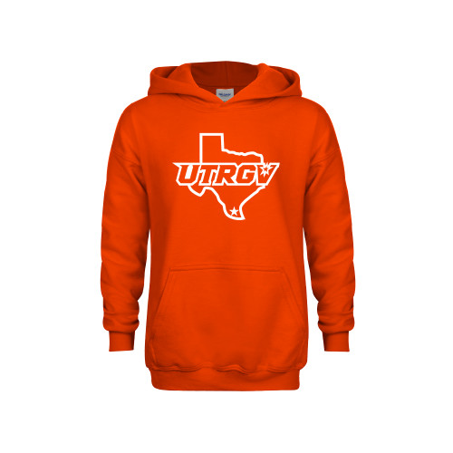  Youth Orange Fleece Hoodie - UTRGV Texas