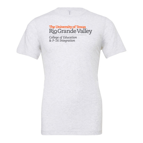 Bella + Canvas Ash Grey Jersey Cotton T Shirt - UTRGV - College of Education and P-16 Integration