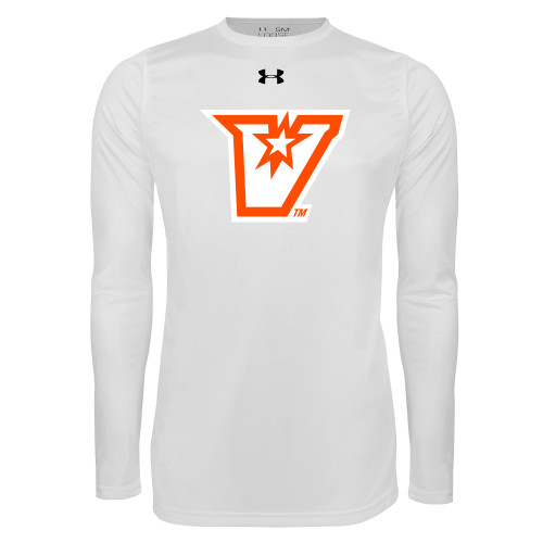 Main Image for  Under Armour White Long Sleeve Tech Tee