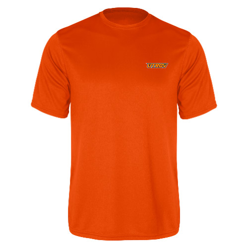  Orange Performance Tee - UTRGV Primary Logo