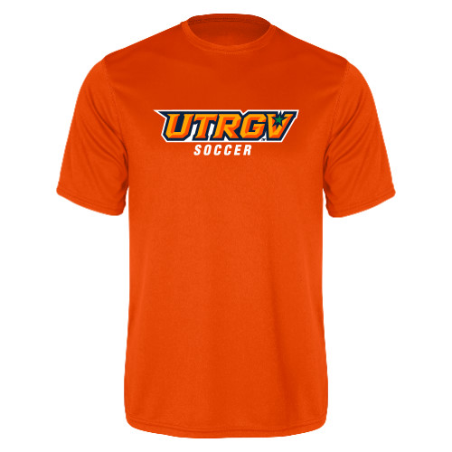  Orange Performance Tee - Soccer