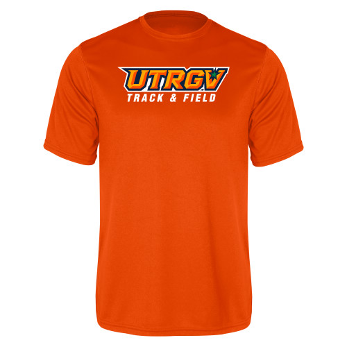  Orange Performance Tee - Track and Field