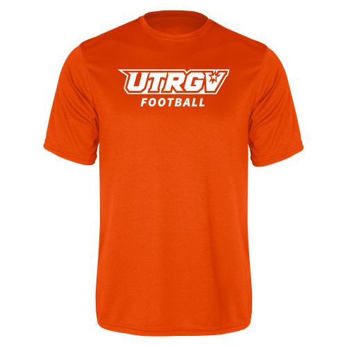  Orange Performance Tee - Football