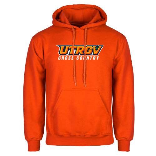  Orange Fleece Hoodie - Cross Country