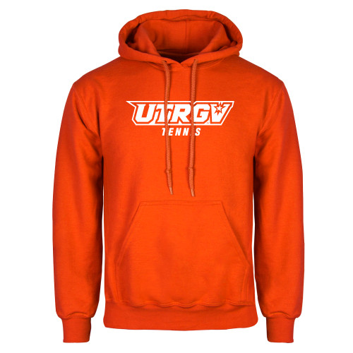  Orange Fleece Hoodie - Tennis