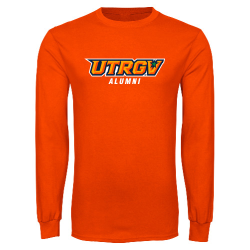  Orange Long Sleeve T-Shirt - Alumni